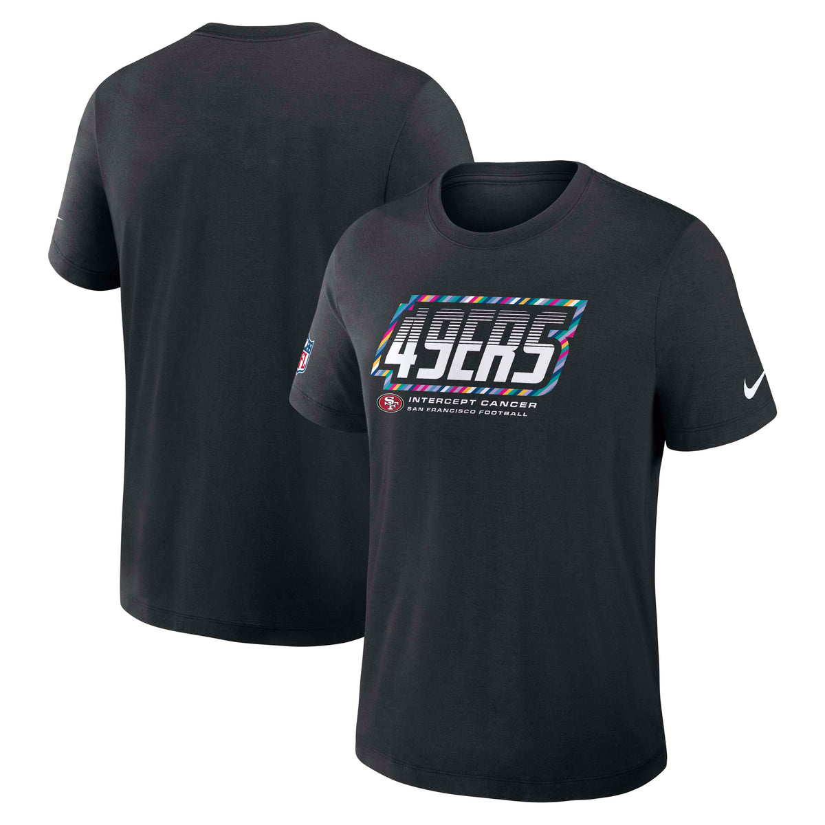 NFL San Francisco 49ers Nike 2026 Crucial Catch Triblend T-Shirt- Black
