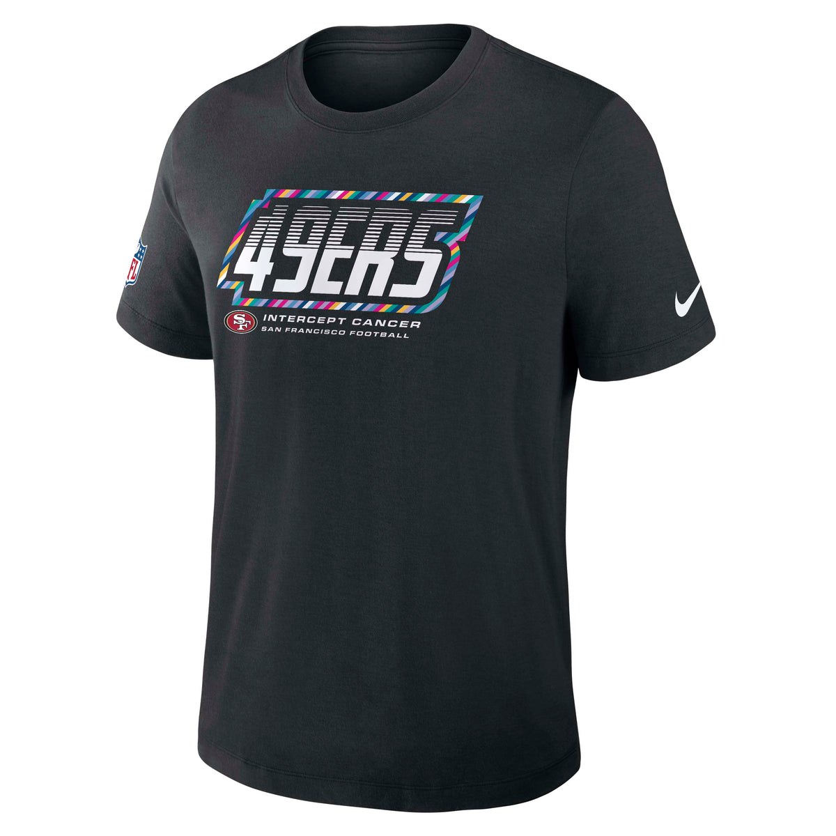 NFL San Francisco 49ers Nike 2026 Crucial Catch Triblend T-Shirt- Black