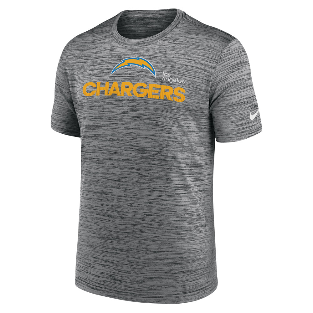 NFL Los Angeles Chargers Nike 2024 Modern Velocity T-Shirt - Charcoal