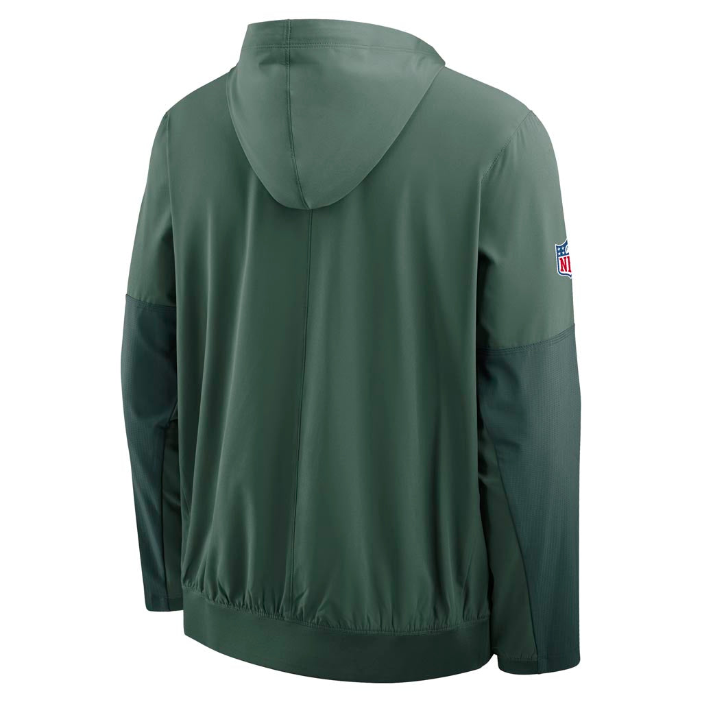 NFL Green Bay Packers Nike 2025 Sideline Anorak Half-Zip Jacket - Green
