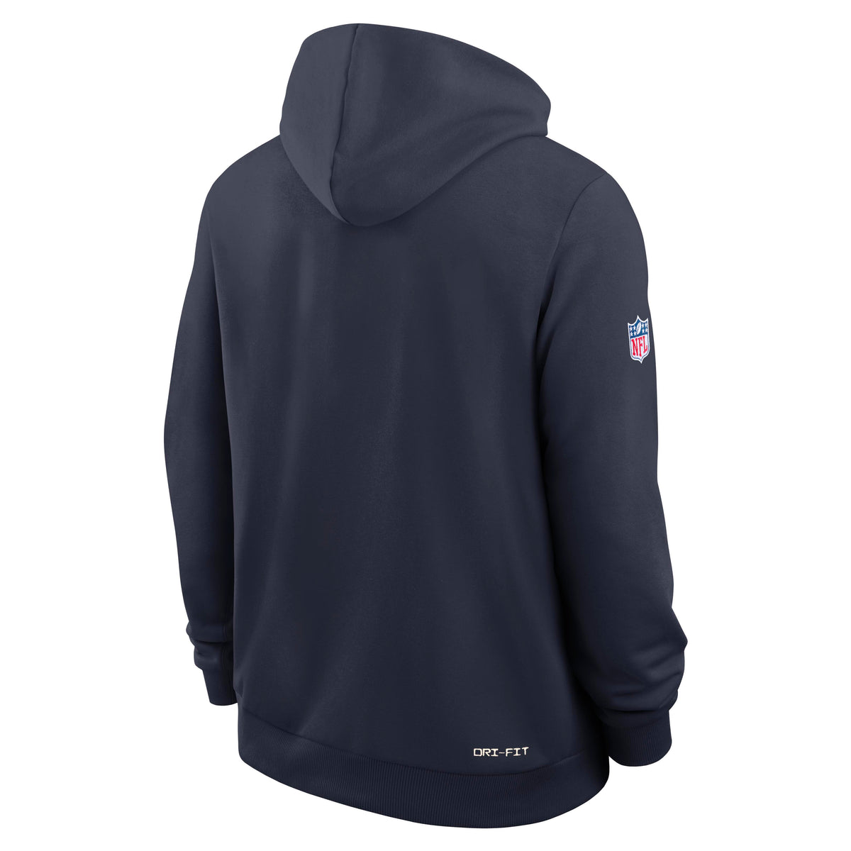 NFL Chicago Bears Nike 2026 Sideline Full Zip Hoodie- Navy