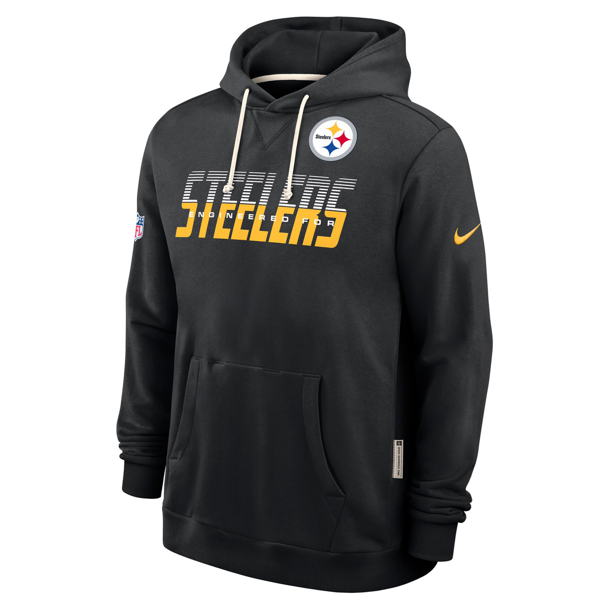 NFL Pittsburgh Steelers Nike 2026 Sideline Pullover Hoodie- Black