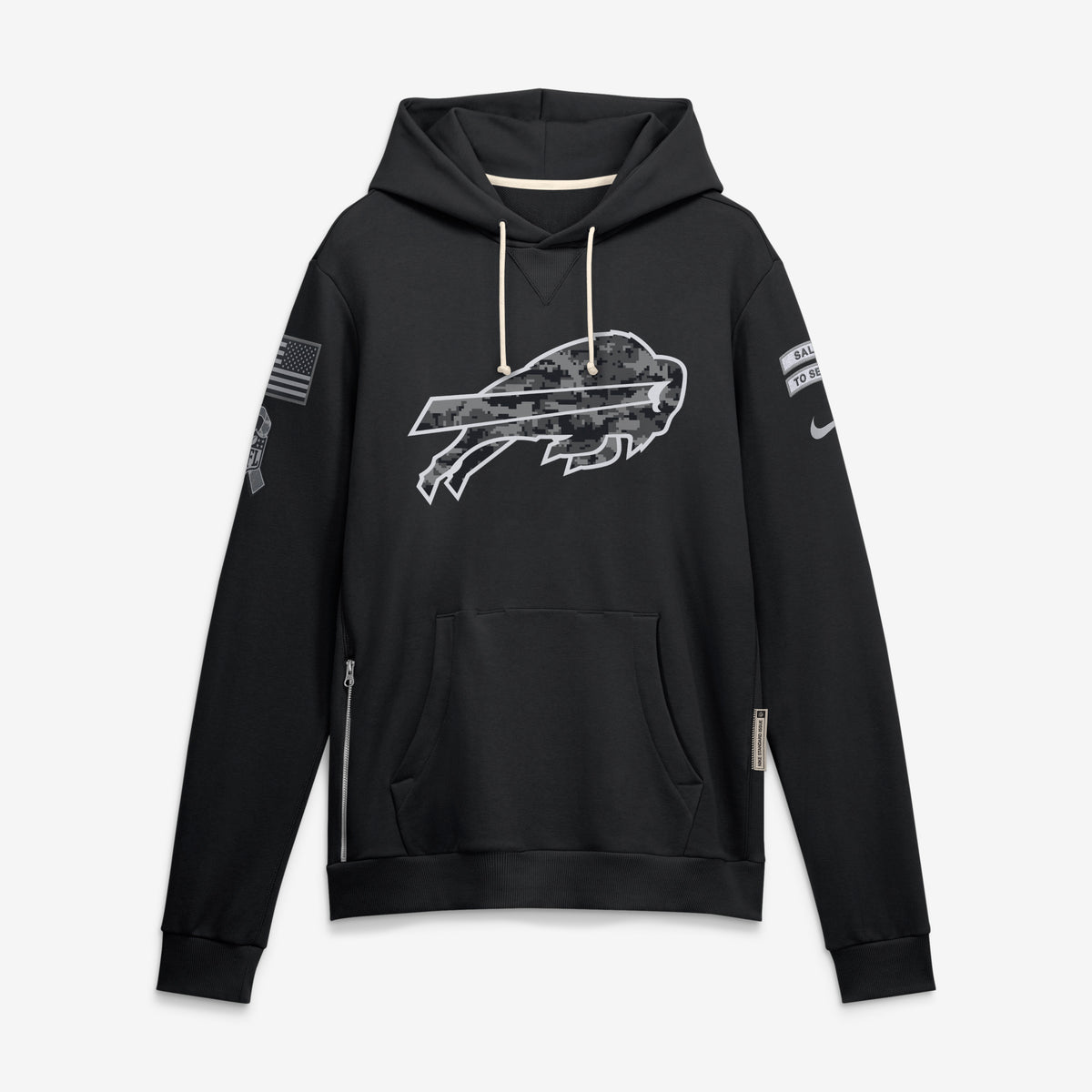 NFL Buffalo Bills Nike 2026 Salute to Service Hoodie- Black