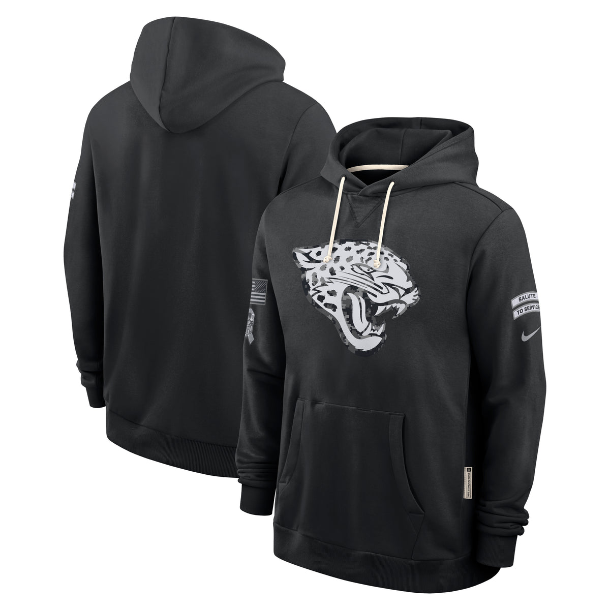 NFL Jacksonville Jaguars Nike 2026 Salute to Service Hoodie- Black