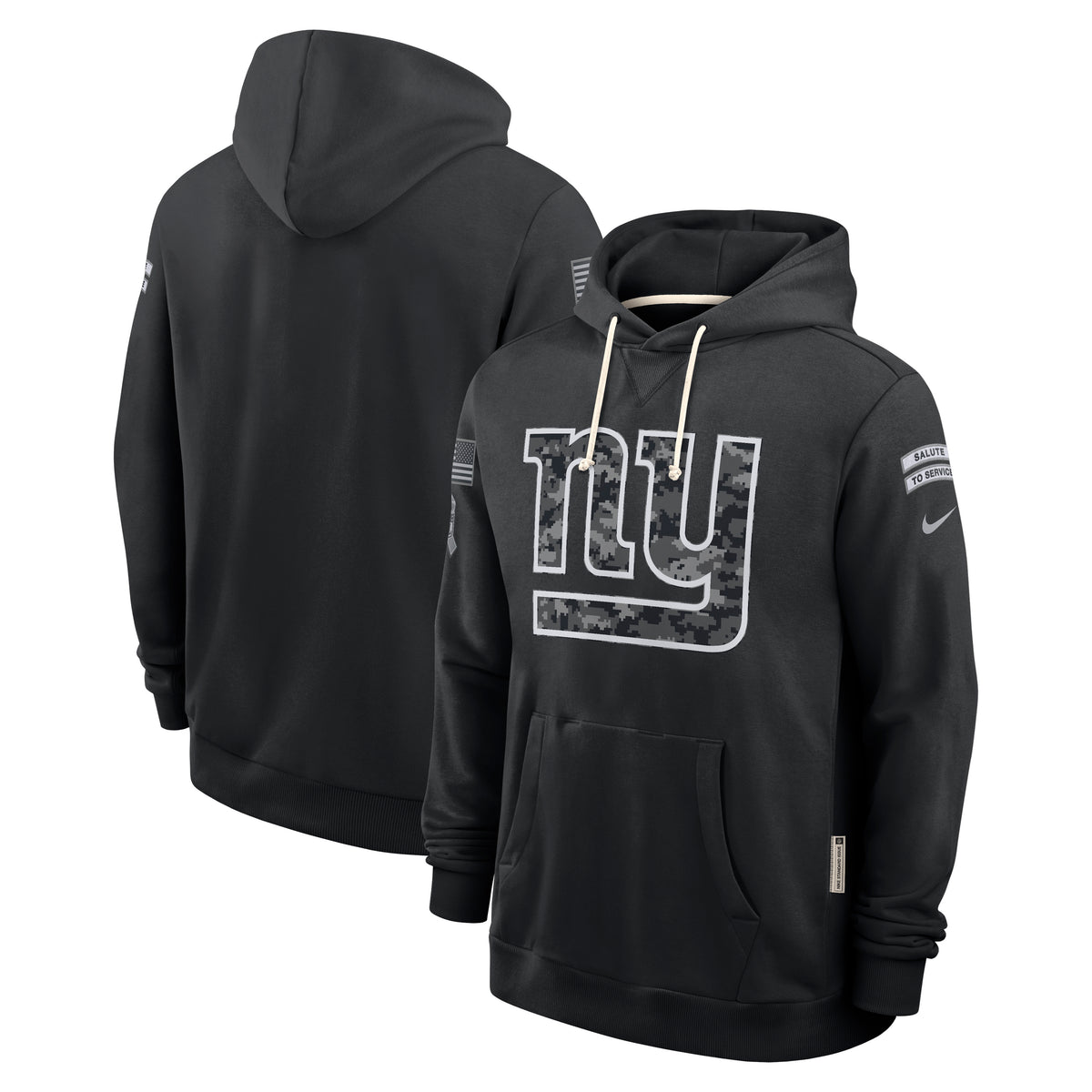 NFL New York Giants Nike 2026 Salute to Service Hoodie- Black