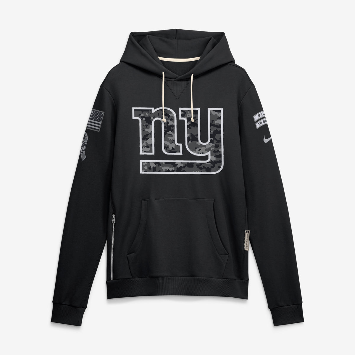 NFL New York Giants Nike 2026 Salute to Service Hoodie- Black