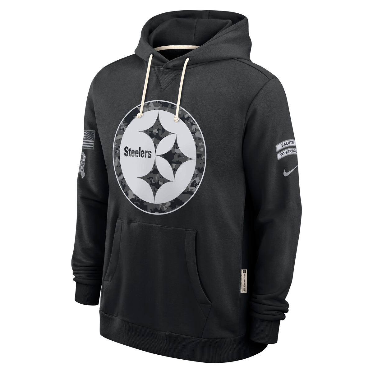 NFL Pittsburgh Steelers Nike 2026 Salute to Service Hoodie- Black