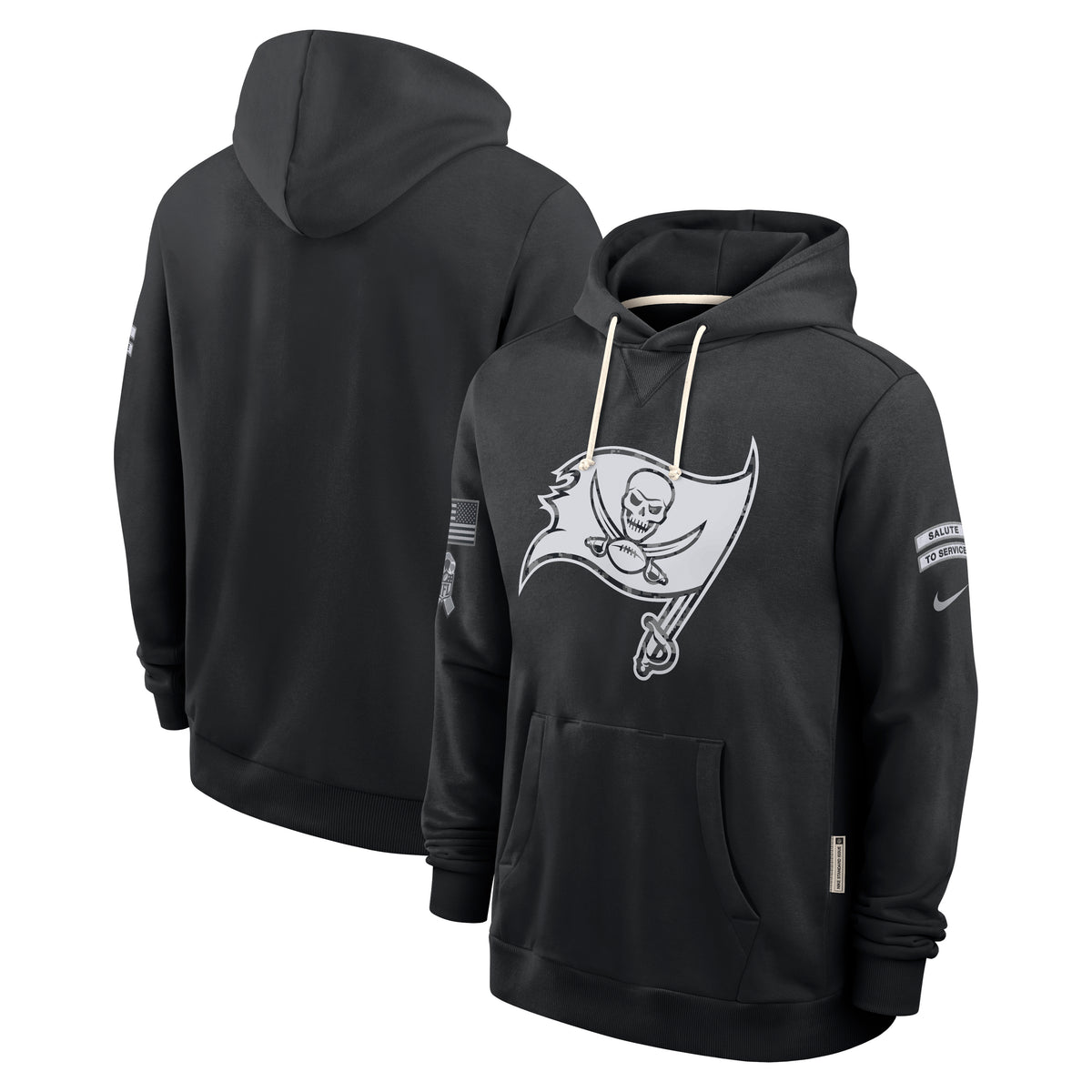 NFL Tampa Bay Buccaneers Nike 2026 Salute to Service Hoodie- Black