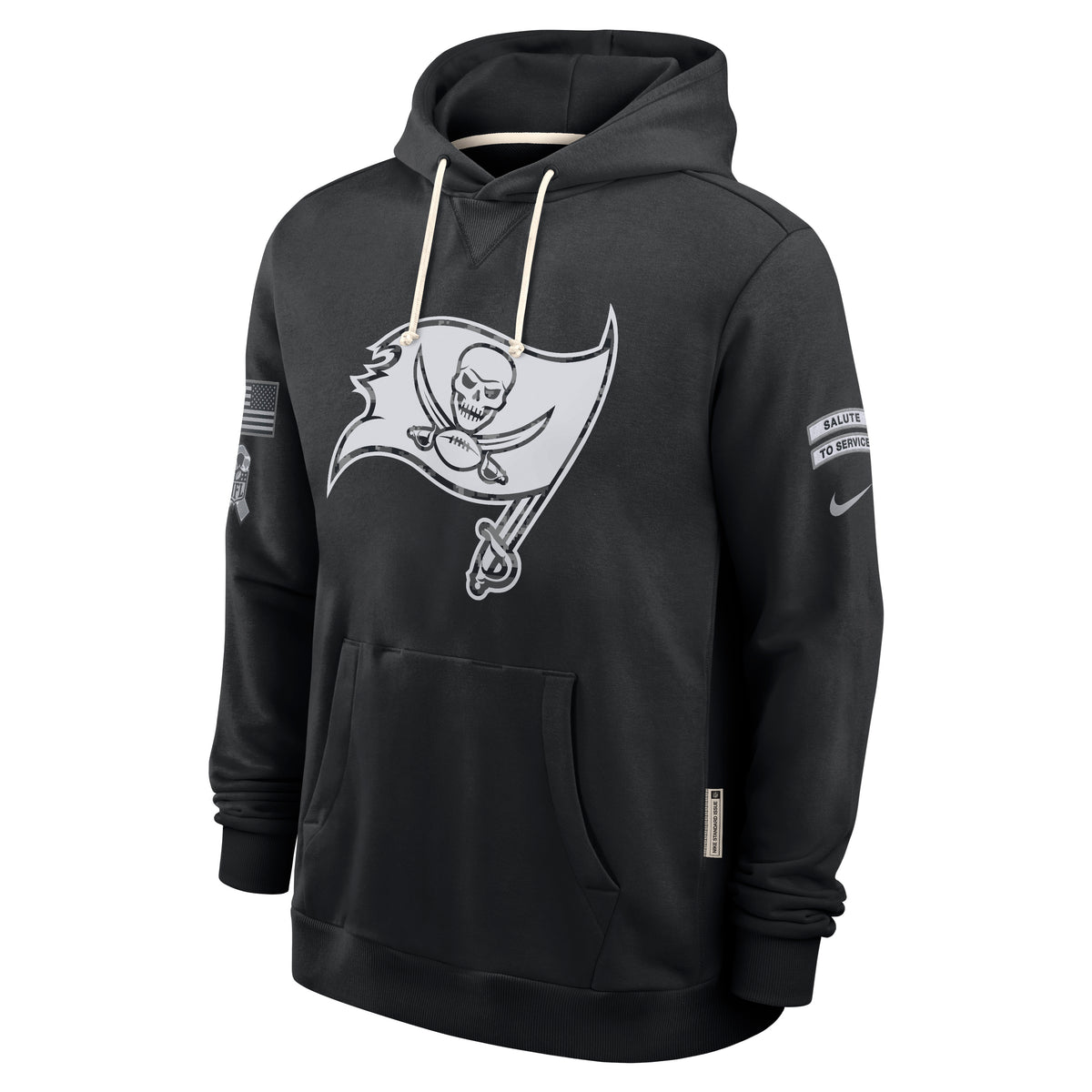 NFL Tampa Bay Buccaneers Nike 2026 Salute to Service Hoodie- Black