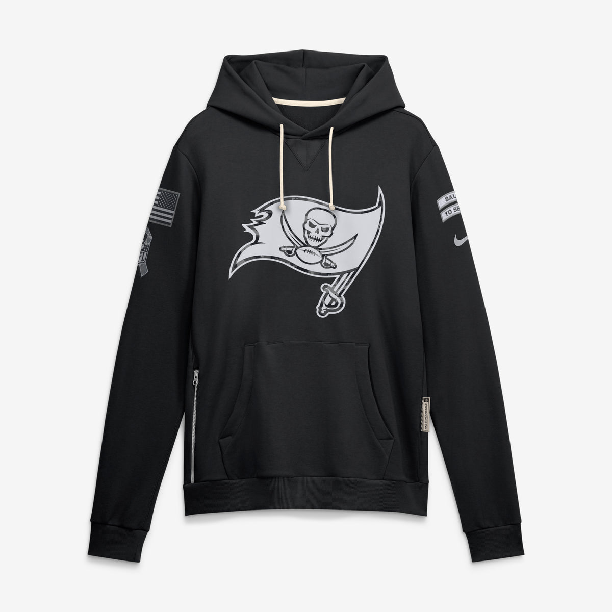 NFL Tampa Bay Buccaneers Nike 2026 Salute to Service Hoodie- Black