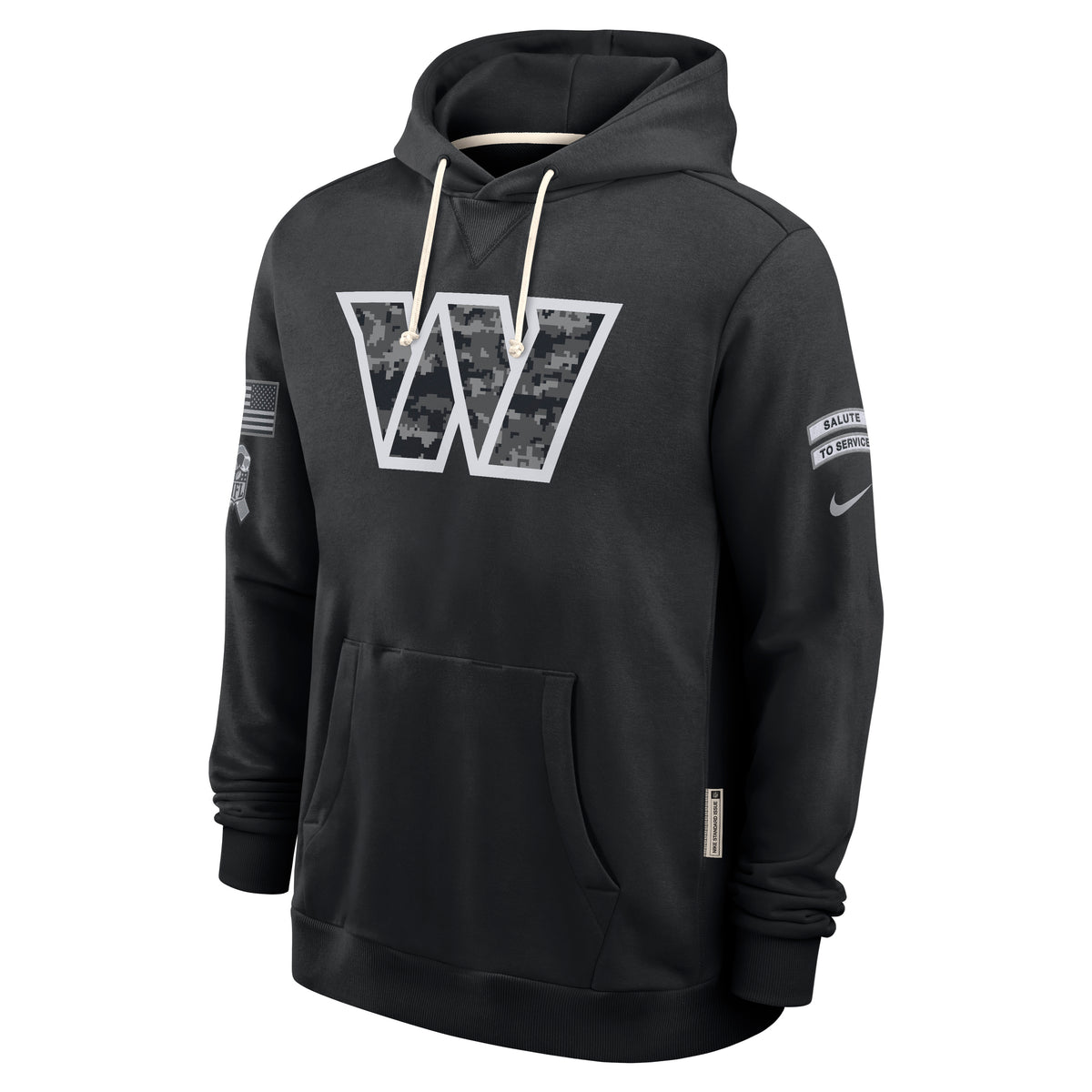 NFL Washington Commanders Nike 2026 Salute to Service Hoodie- Black