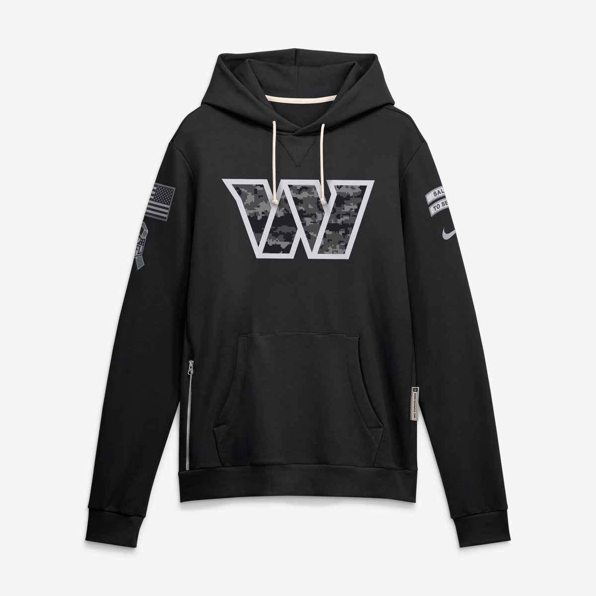 NFL Washington Commanders Nike 2026 Salute to Service Hoodie- Black