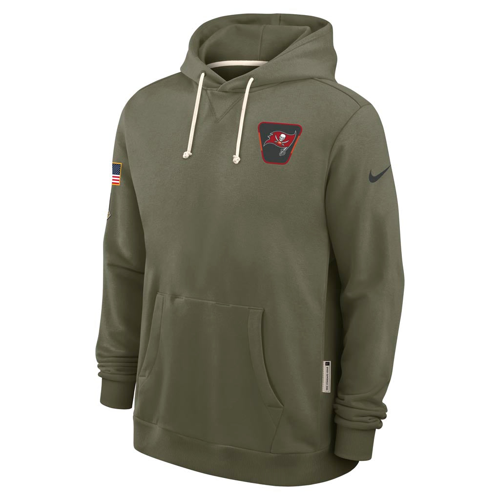 NFL Tampa Bay Buccaneers Nike 2025 Salute to Service Pullover Hoodie - Green
