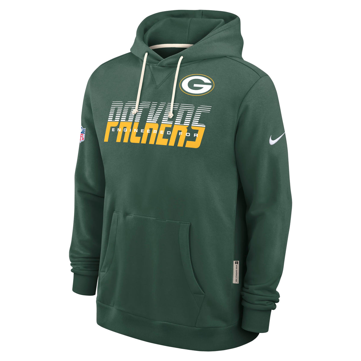 NFL Green Bay Packers Nike 2026 Sideline Pullover Hoodie- Green