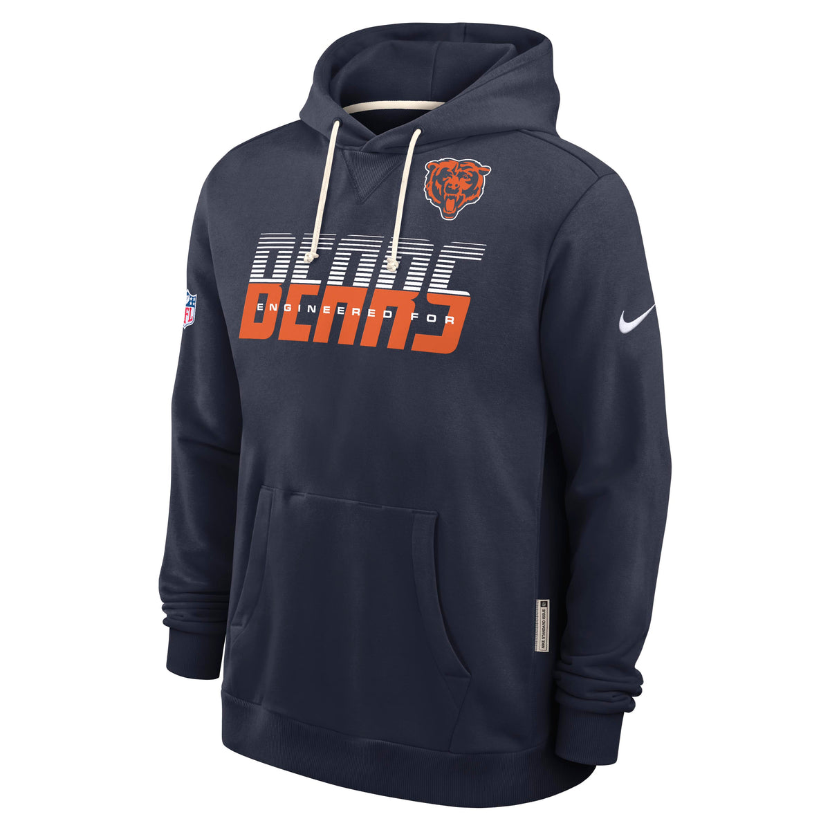 NFL Chicago Bears Nike 2026 Sideline Pullover Hoodie- Navy