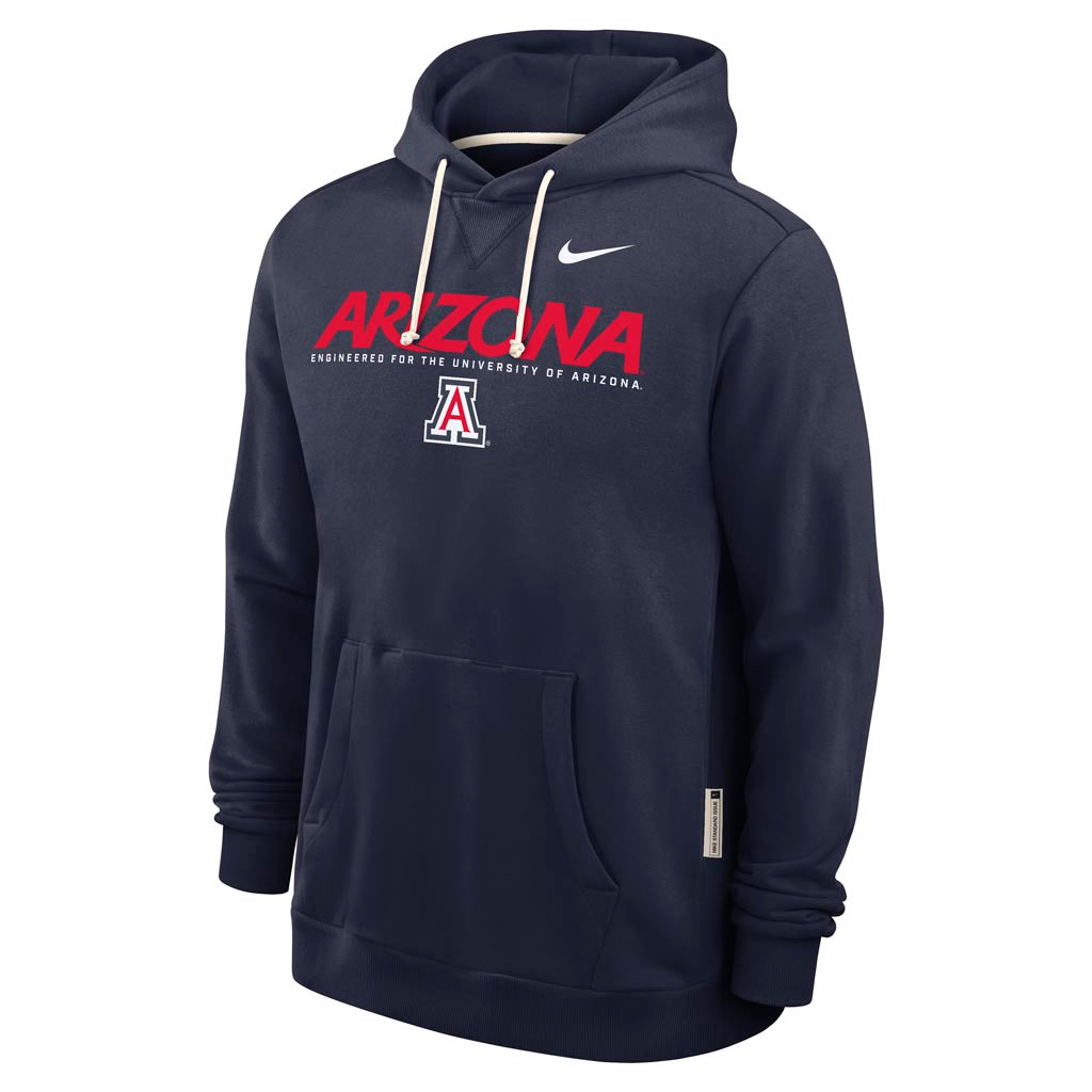 NCAA Arizona Wildcats Nike Sideline Standard Issue Dri-FIT Hoodie - Navy