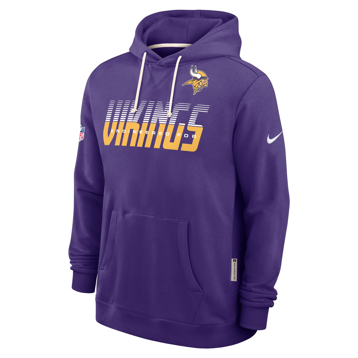 NFL Minnesota Vikings Nike 2026 Sideline Pullover Hoodie- Purple