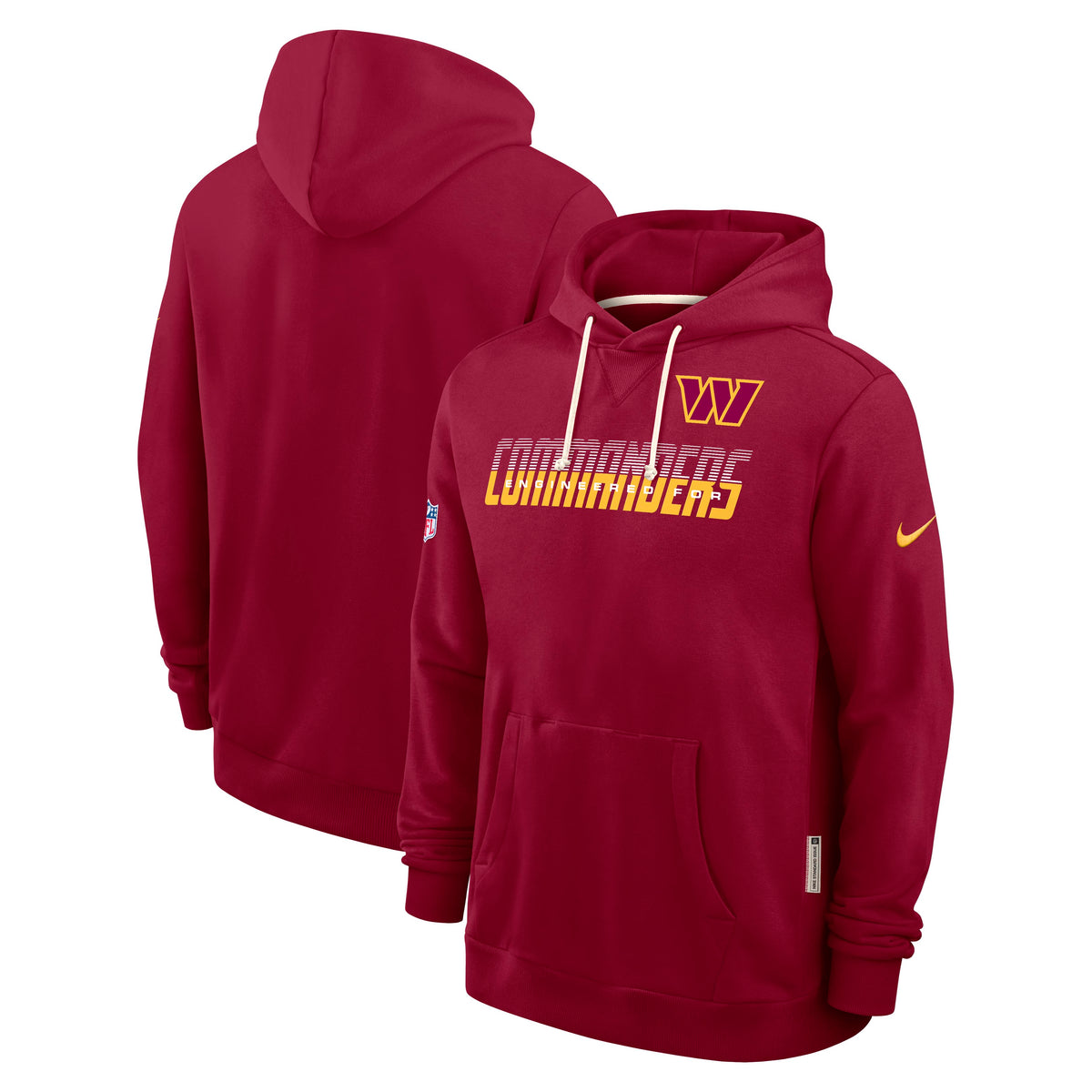 NFL Washington Commanders Nike 2026 Sideline Pullover Hoodie- Maroon