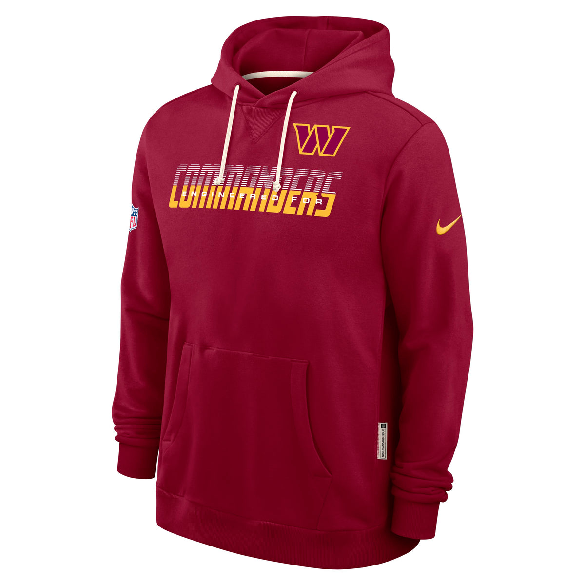 NFL Washington Commanders Nike 2026 Sideline Pullover Hoodie- Maroon