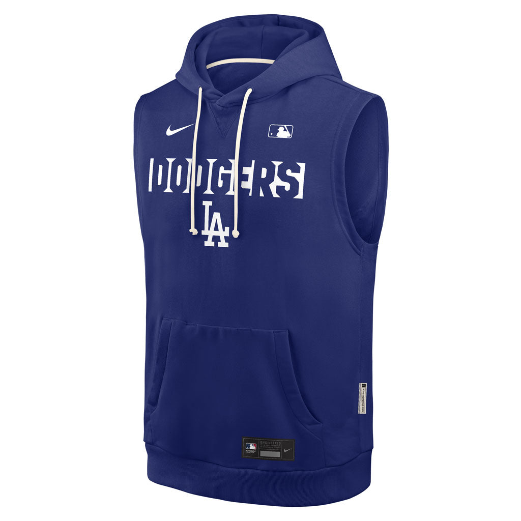MLB Los Angeles Dodgers Nike 2026 Authentic Collection Sleeveless Hoodie - Blue