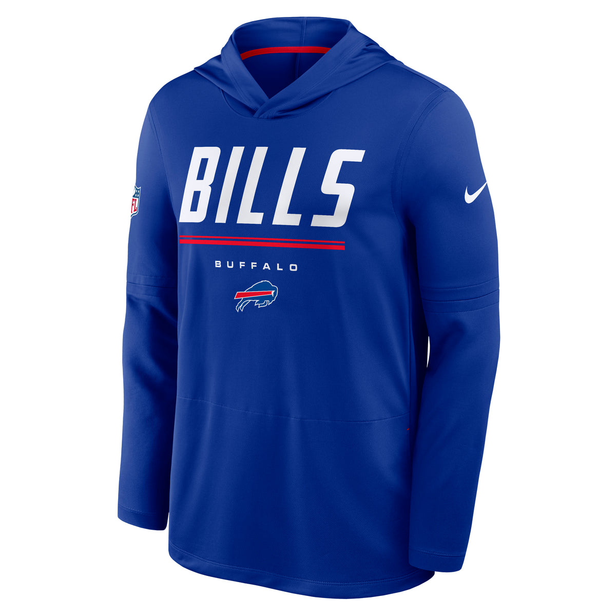 NFL Buffalo Bills Nike 2026 Sideline Lightweight Hoodie- Blue
