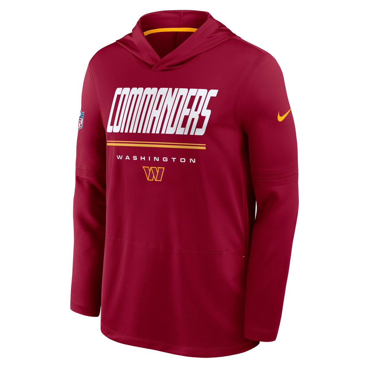 NFL Washington Commanders Nike 2026 Sideline Lightweight Hoodie- Maroon
