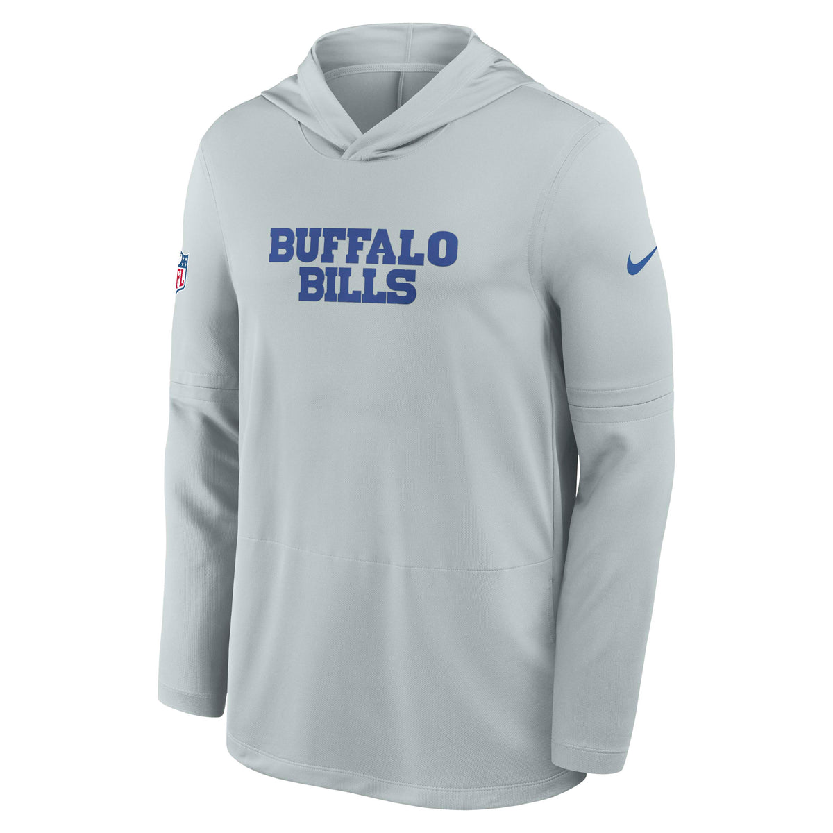 NFL Buffalo Bills Nike Rivalry Lightweight Hoodie- Gray