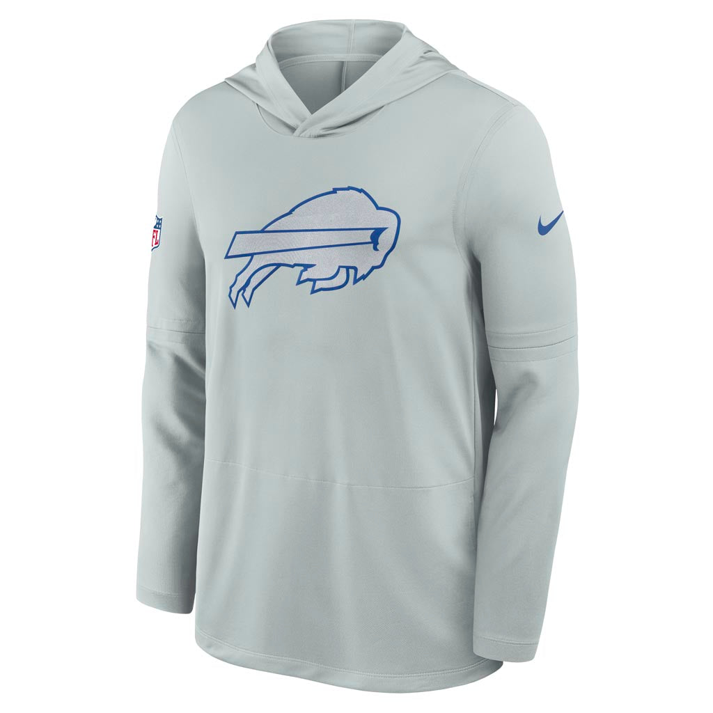 NFL Buffalo Bills Nike Rivalries Lightweight Hoodie - Gray