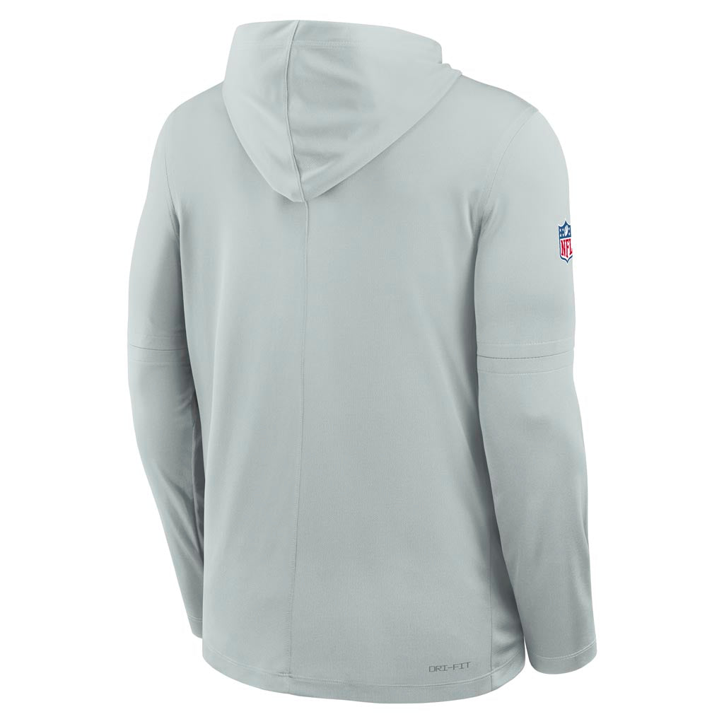 NFL Buffalo Bills Nike Rivalries Lightweight Hoodie - Gray