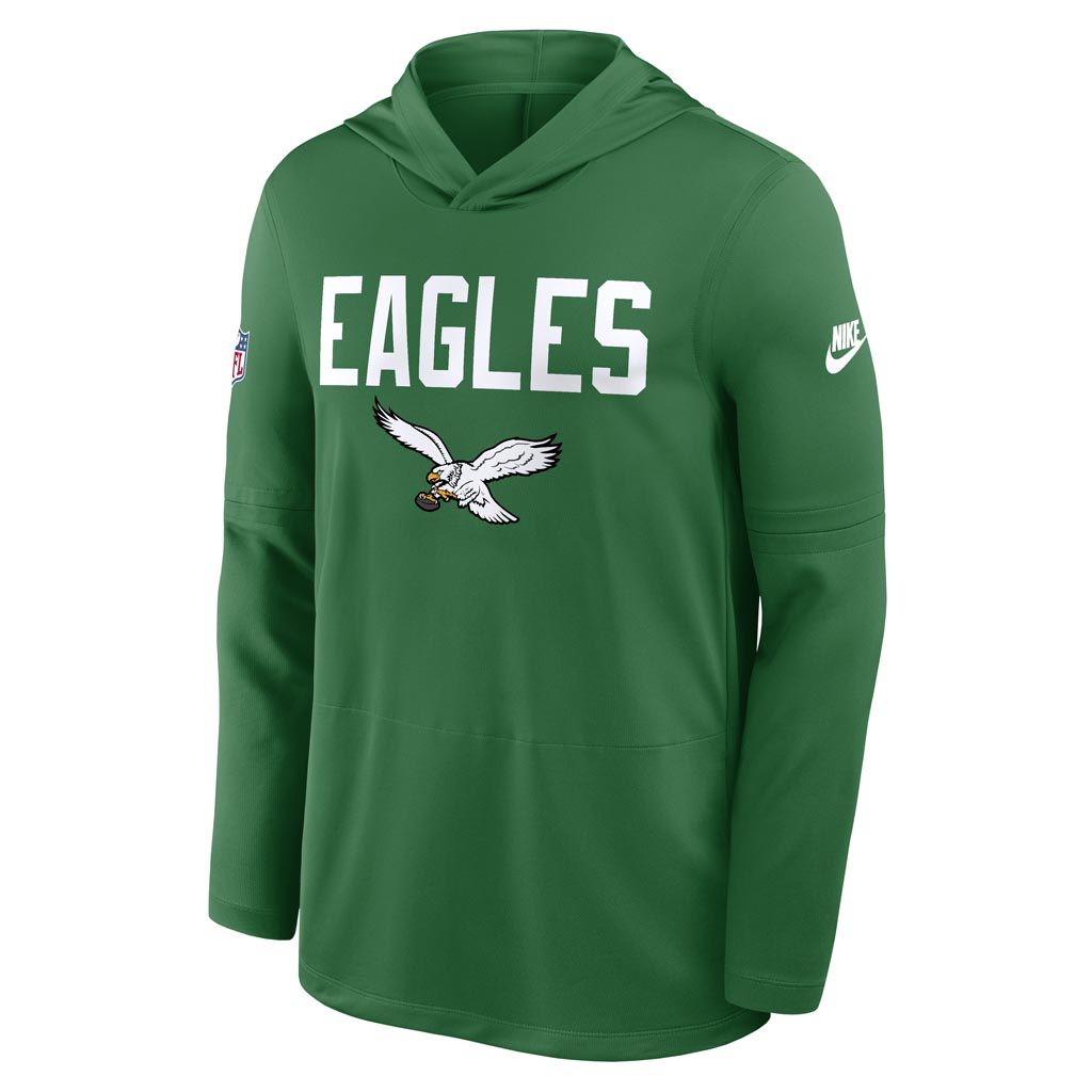 NFL Philadelphia Eagles Nike 2025 Sideline Alt Lightweight Hoodie - Green
