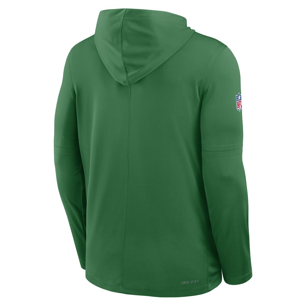 NFL Philadelphia Eagles Nike 2025 Sideline Alt Lightweight Hoodie - Green