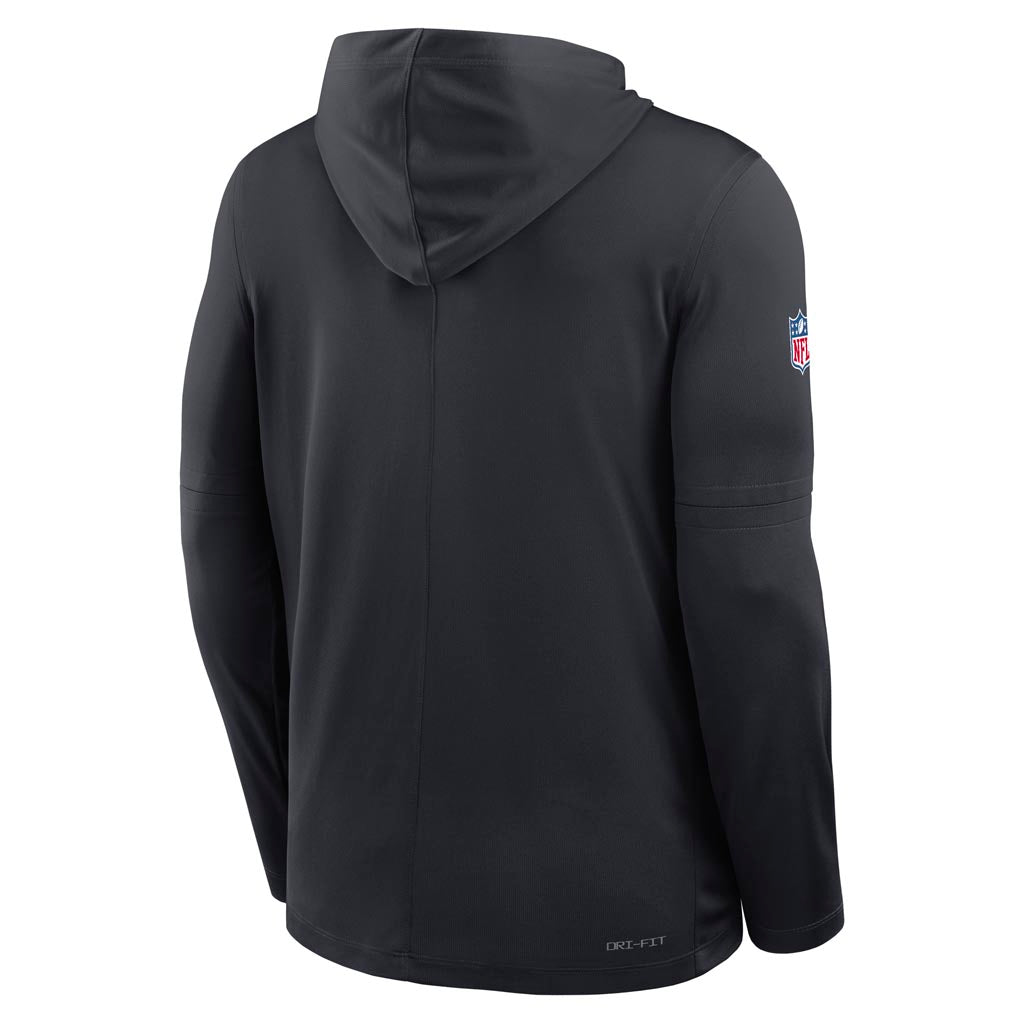 NFL Houston Texans Nike 2025 Sideline Lightweight Hoodie - Navy