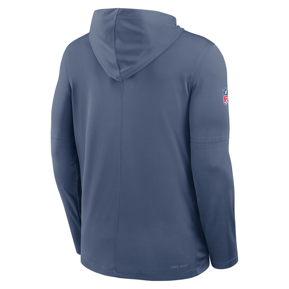 NFL New England Patriots Nike Rivalry Lightweight Hoodie- Blue