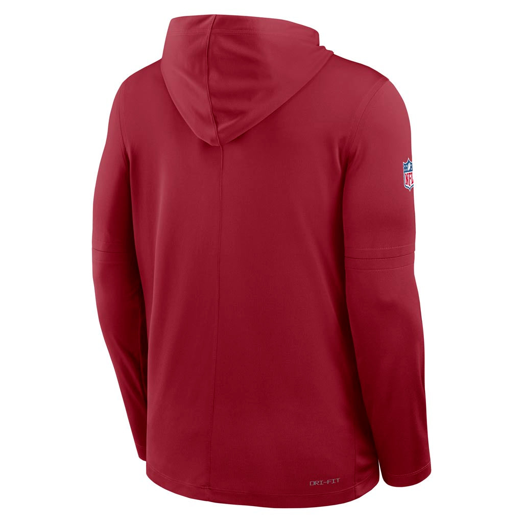 NFL Arizona Cardinals Nike Rivalries Lightweight Hoodie - Red