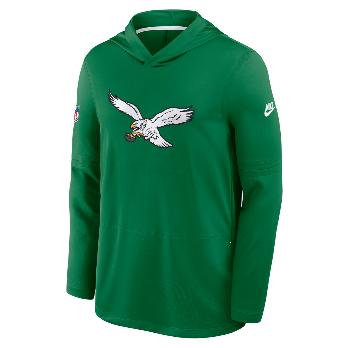NFL Philadelphia Eagles Nike Alternate Pack Dri-Fit Lightweight Hoodie- Green