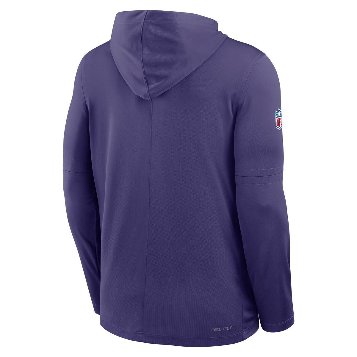 NFL Minnesota Vikings Nike Alternate Pack Dri-Fit Lightweight Hoodie- Purple