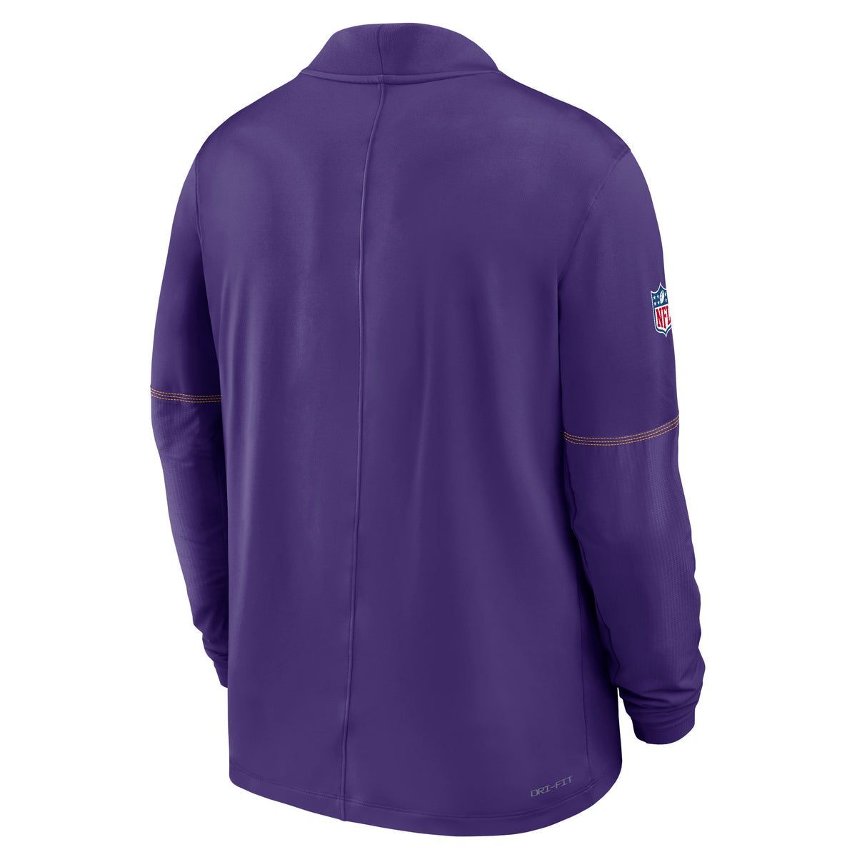 NFL Minnesota Vikings Nike Midweight Half-Zip Jacket Top- Purple