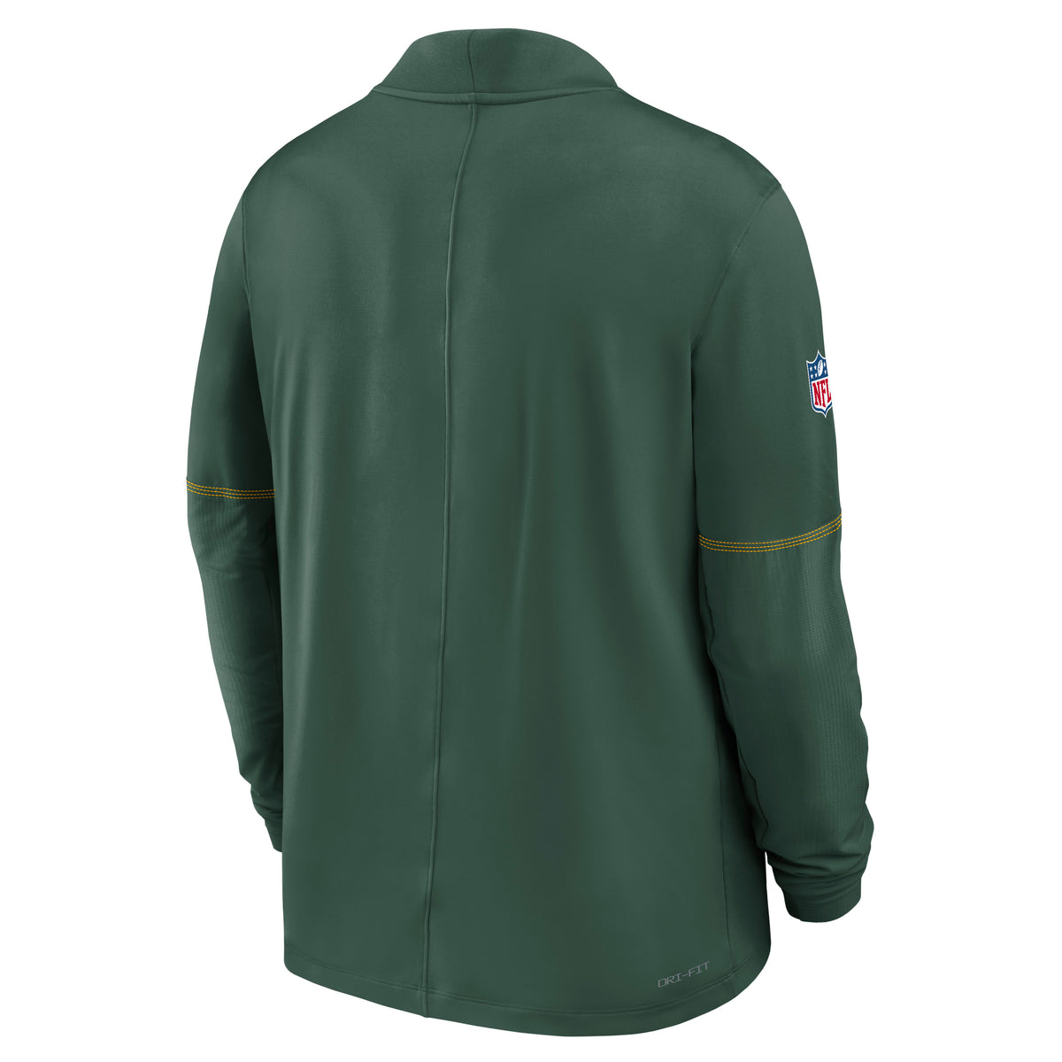 NFL Green Bay Packers Nike Midweight Half-Zip Jacket Top- Green