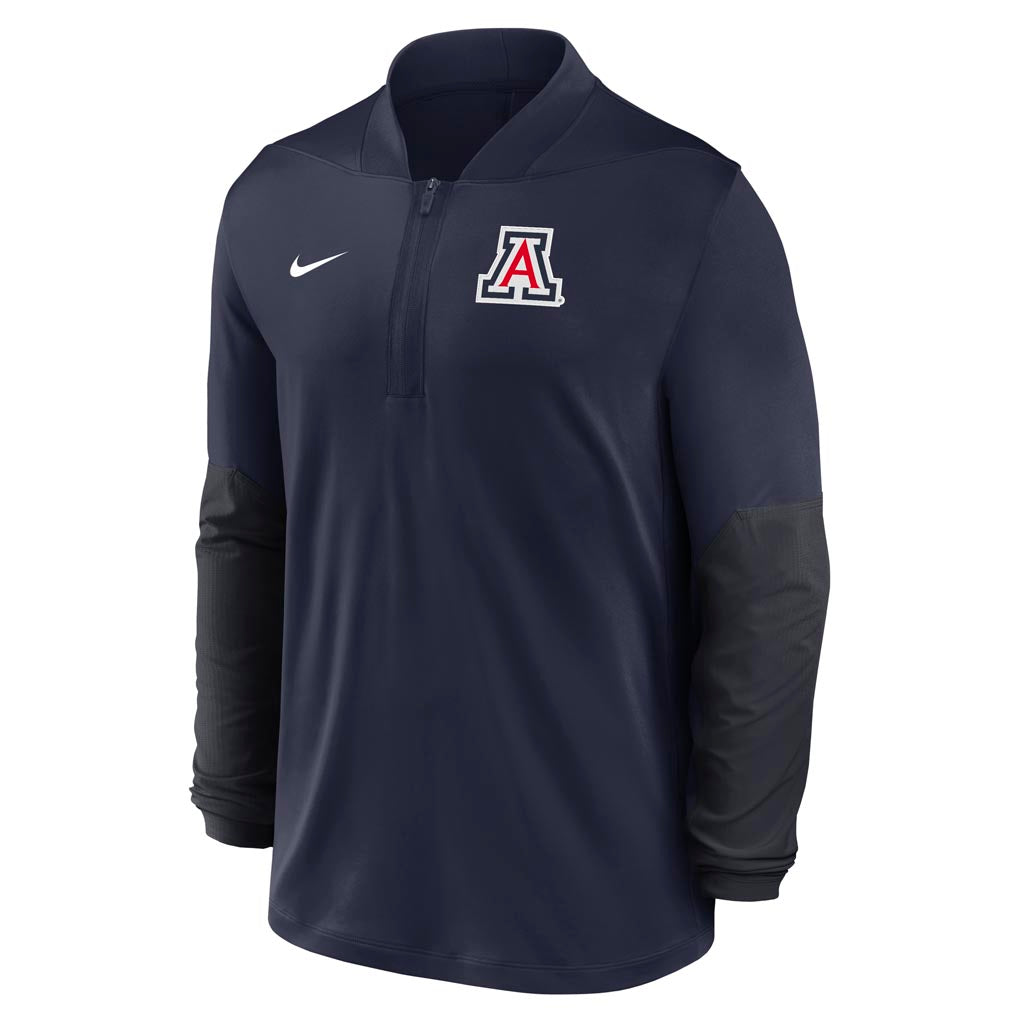 NCAA Arizona Wildcats Nike One Goal Performance Half-Zip Pullover - Navy