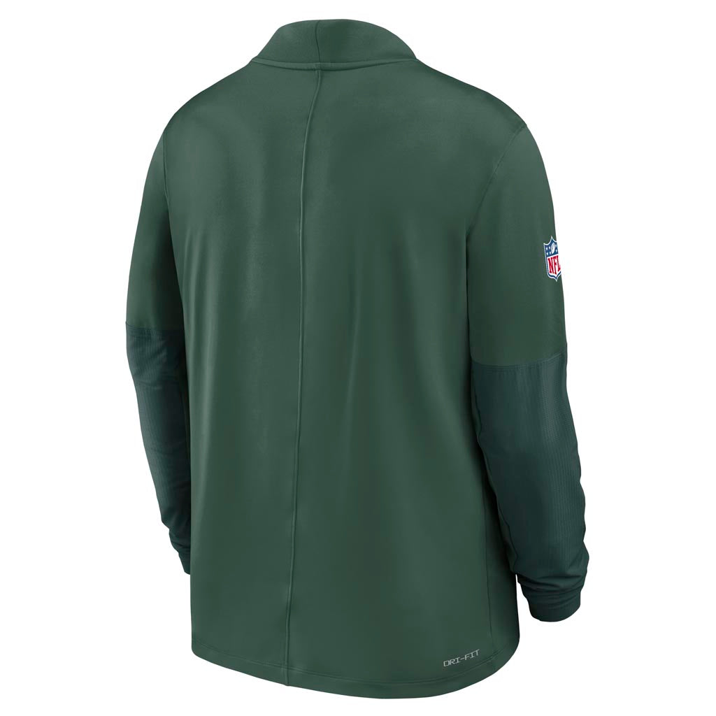 NFL Green Bay Packers Nike 2025 Sideline Half-Zip Pullover Top - Green