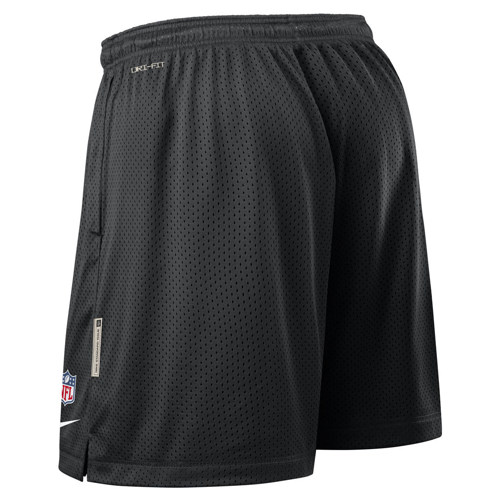 NFL Pittsburgh Steelers Nike 2026 Dri-FIT Reversible Shorts - Black