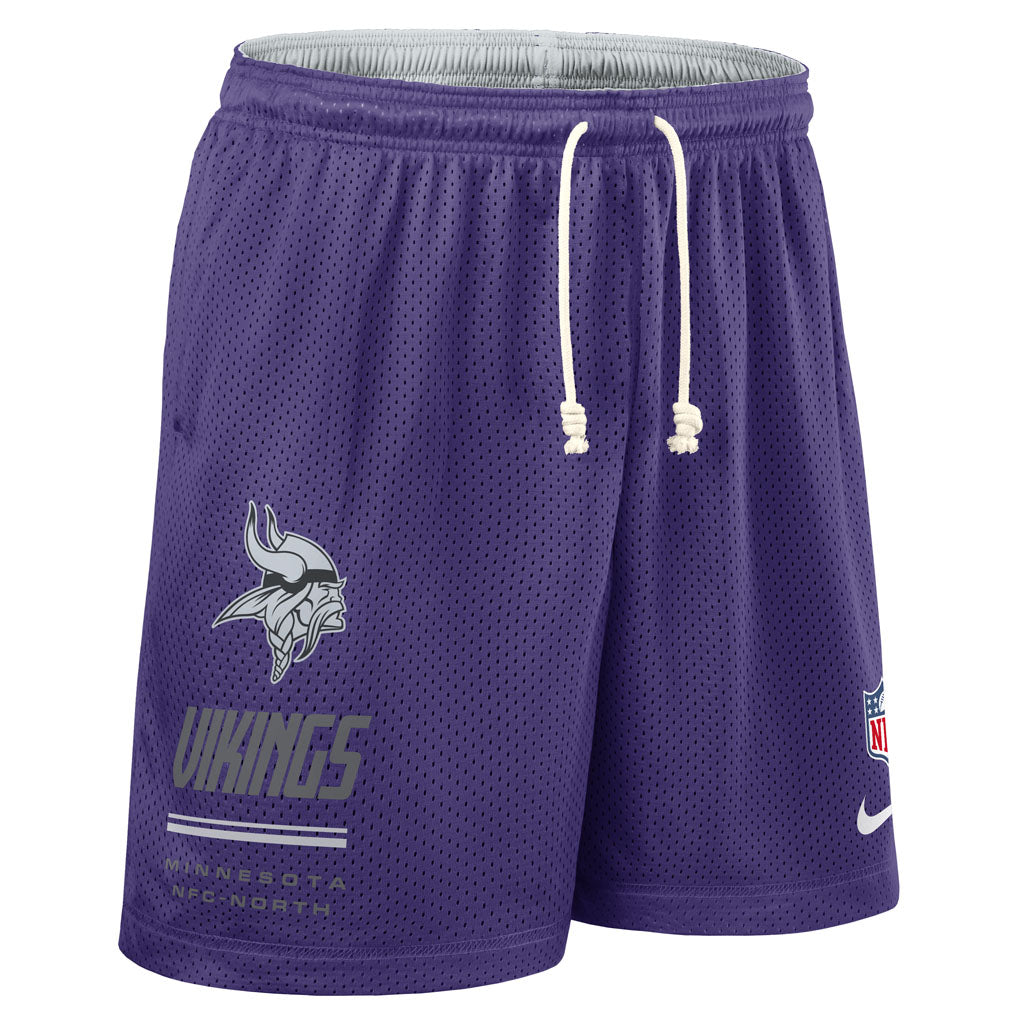 NFL Minnesota Vikings Nike 2026 Dri-FIT Reversible Shorts - Purple