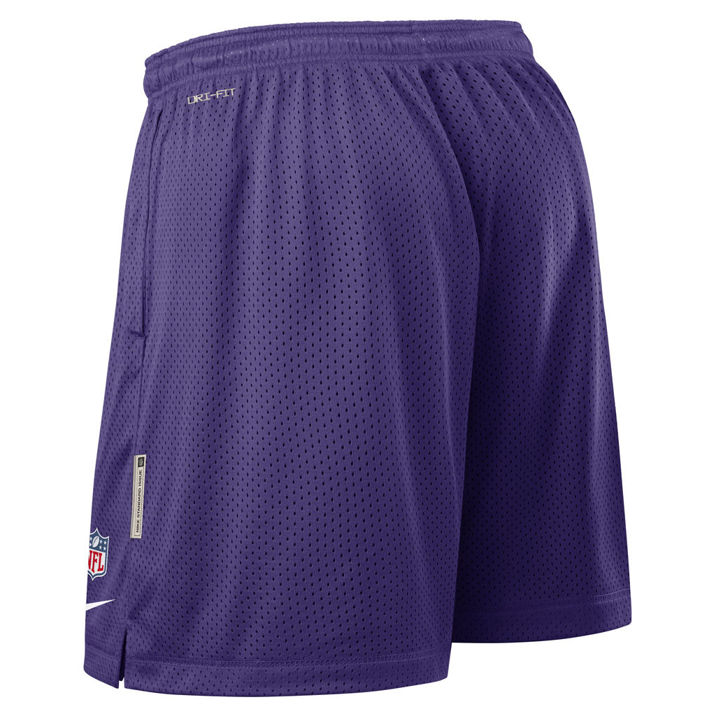 NFL Minnesota Vikings Nike 2026 Dri-FIT Reversible Shorts - Purple
