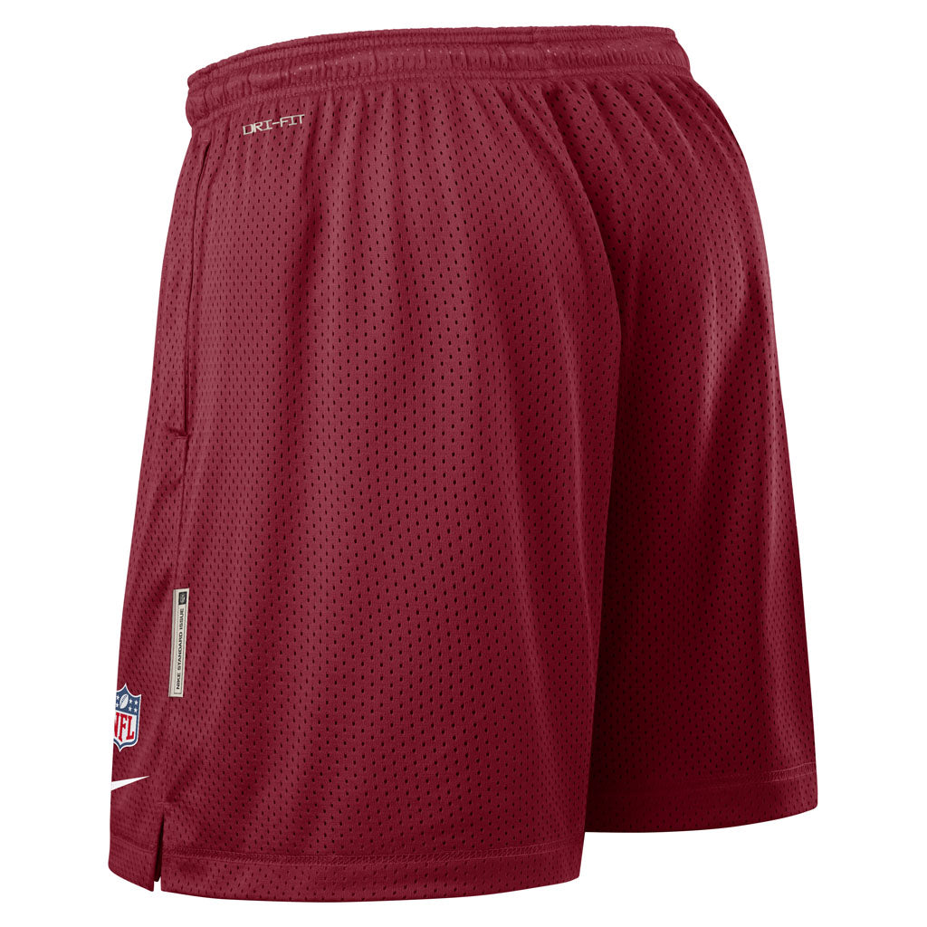 NFL Arizona Cardinals Nike 2026 Dri-FIT Reversible Shorts - Red