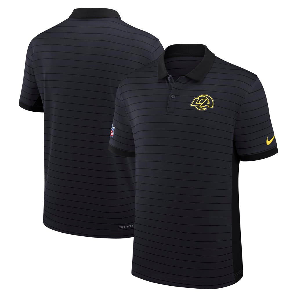 NFL Los Angeles Rams Nike Rivalry Stripe Polo - Navy