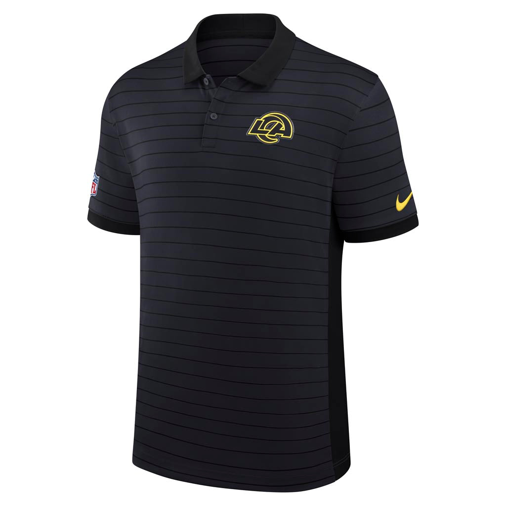 NFL Los Angeles Rams Nike Rivalry Stripe Polo - Navy