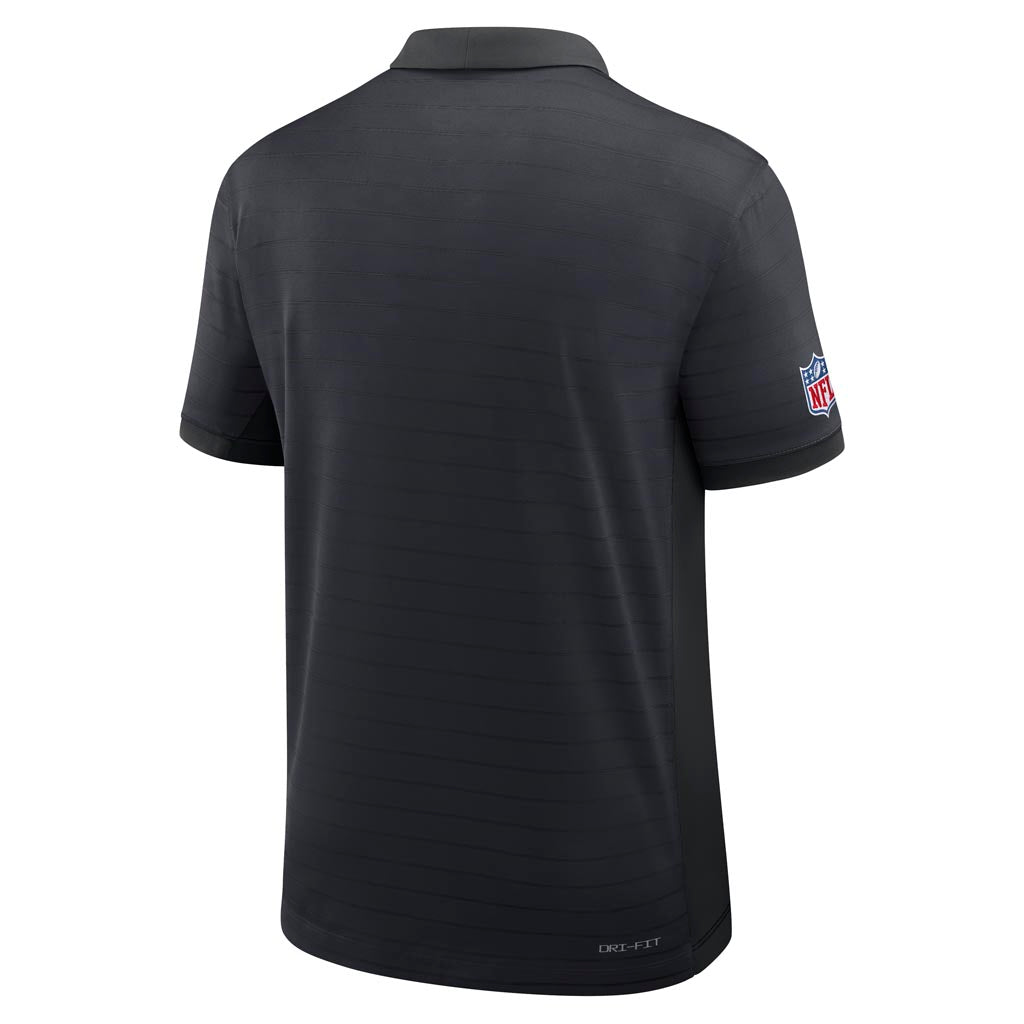 NFL Miami Dolphins Nike Rivalry Stripe Polo - Black