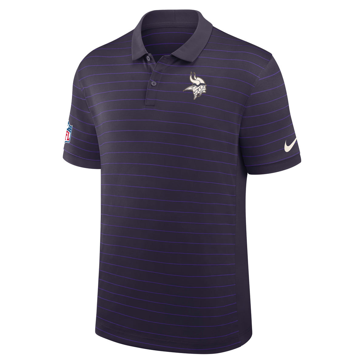 NFL Minnesota Vikings Nike Rivalry Sideline Polo- Purple