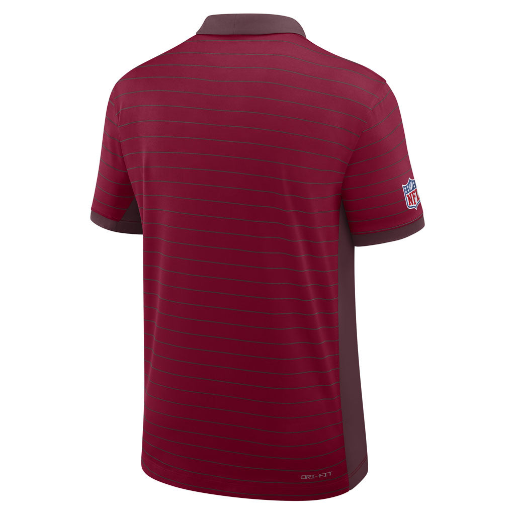 NFL Washington Commanders Nike 2026 Dri-FIT Striped Polo - Maroon