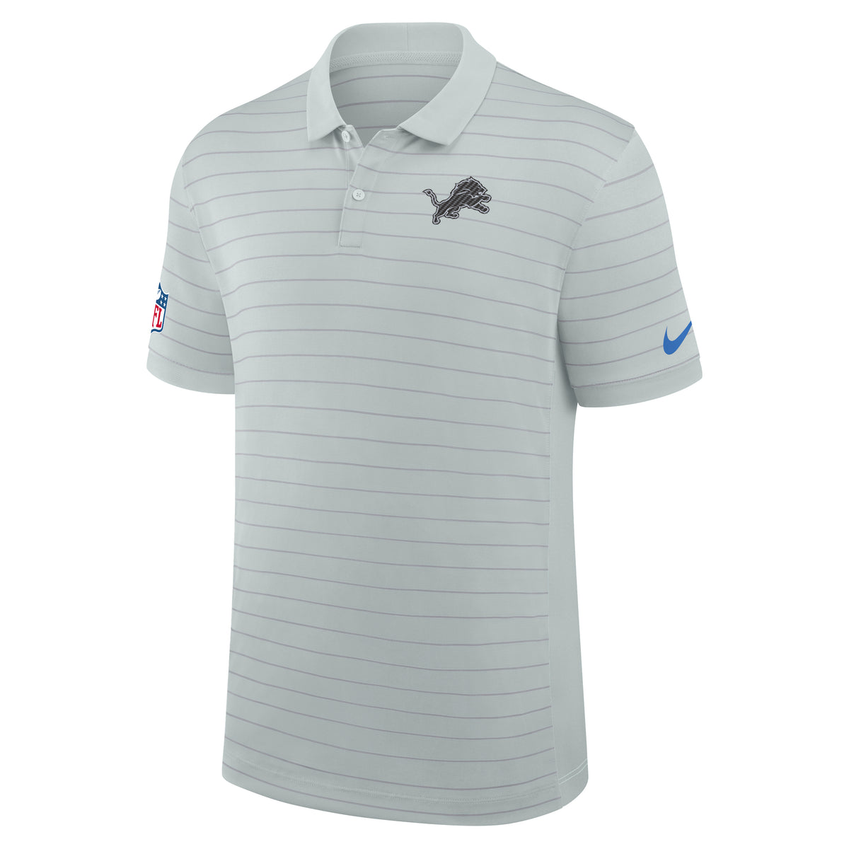 NFL Detroit Lions Nike Rivalry Sideline Polo- Gray